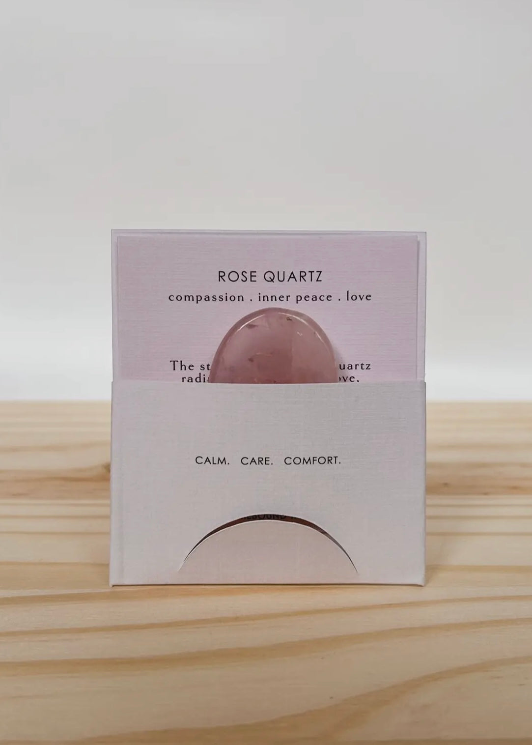 Palm Stone | Rose Quartz