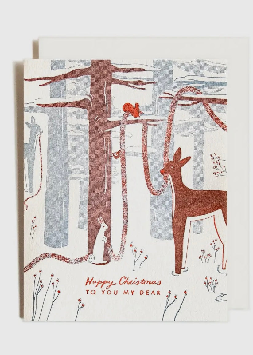 Woodland Christmas Card