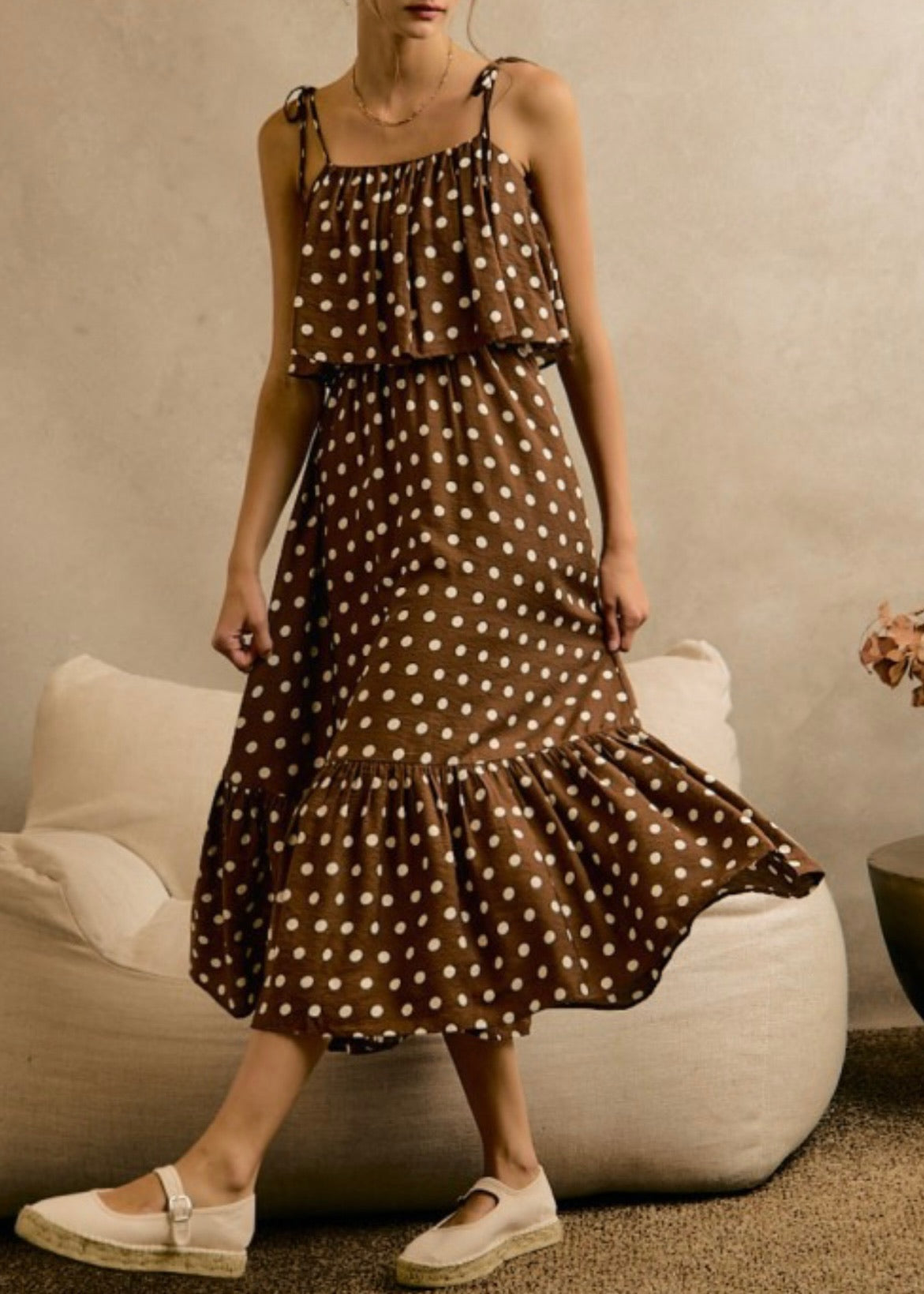 Lonny Polka Dot Dress