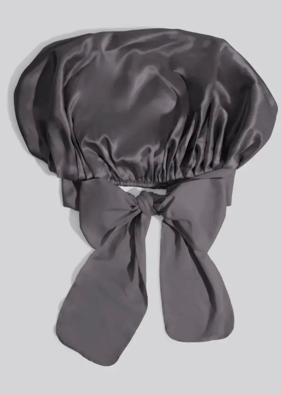 Adjustable Oversized Satin Bonnet