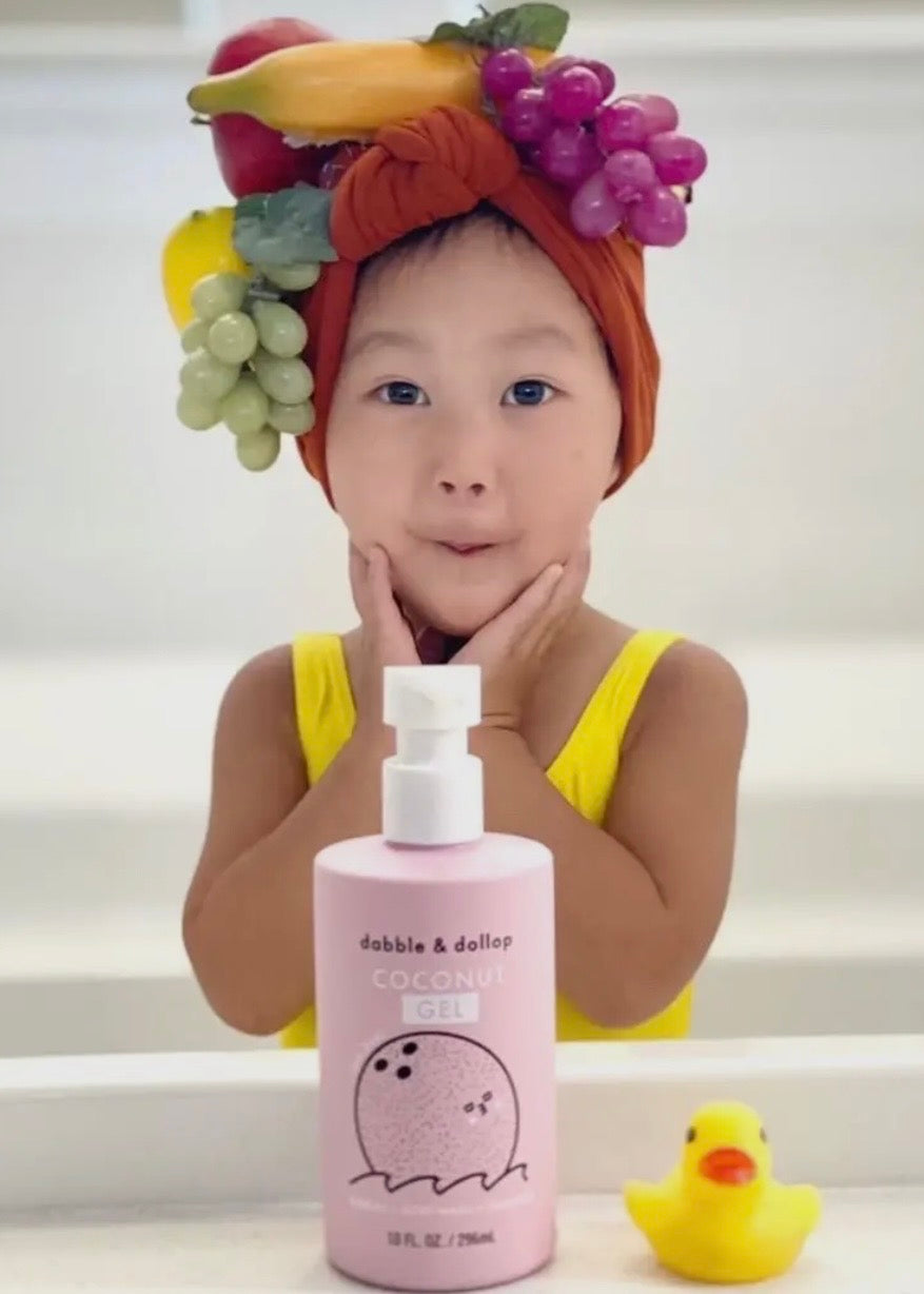 Coconut Foaming Bubble Bath, Body Wash & Shampoo