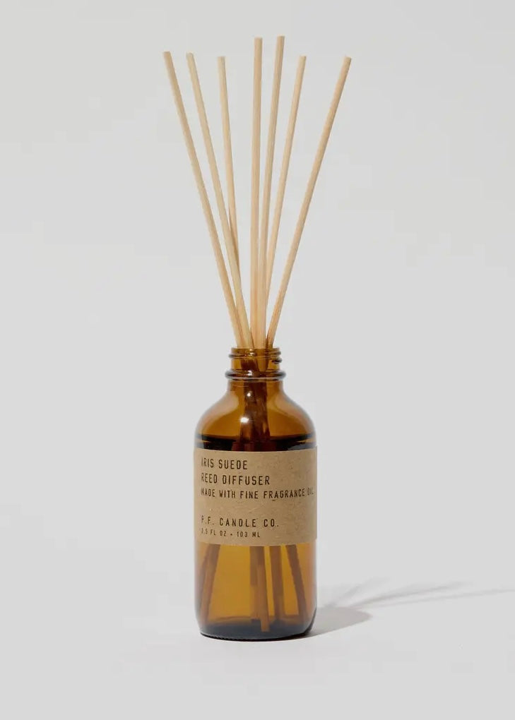 Iris Suede Reed Diffuser - 4oz