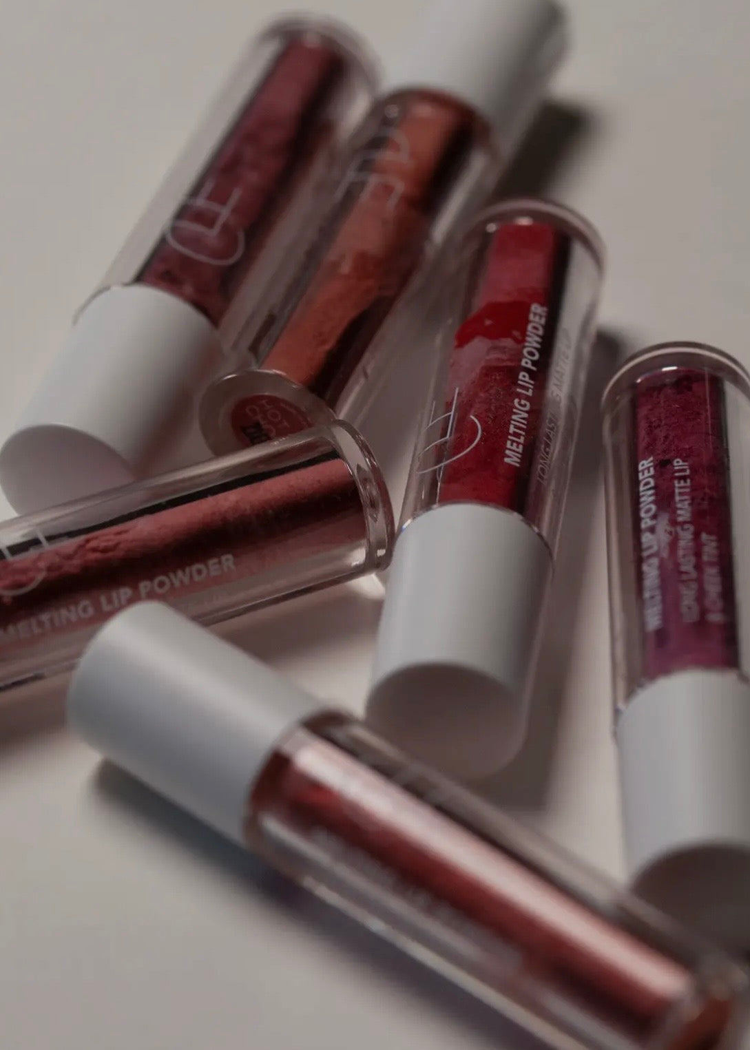 Mini Melting Lip Powder Set - Lip Stain and Pigment