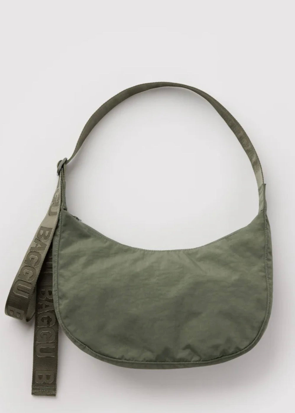Medium Nylon Crescent Bag