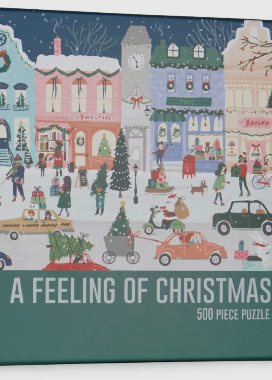 A Feeling of Christmas 500 Piece Puzzle