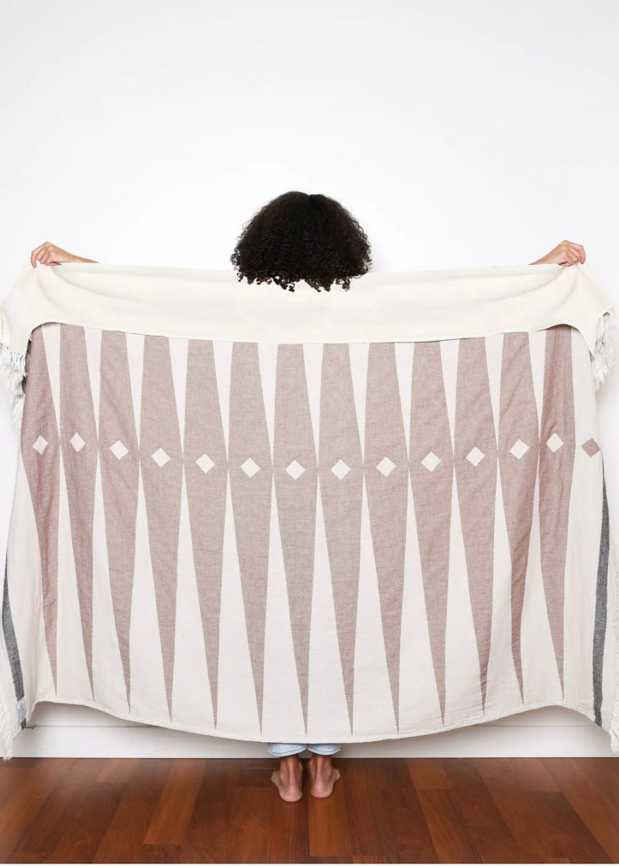 The Wren Fleece Throw