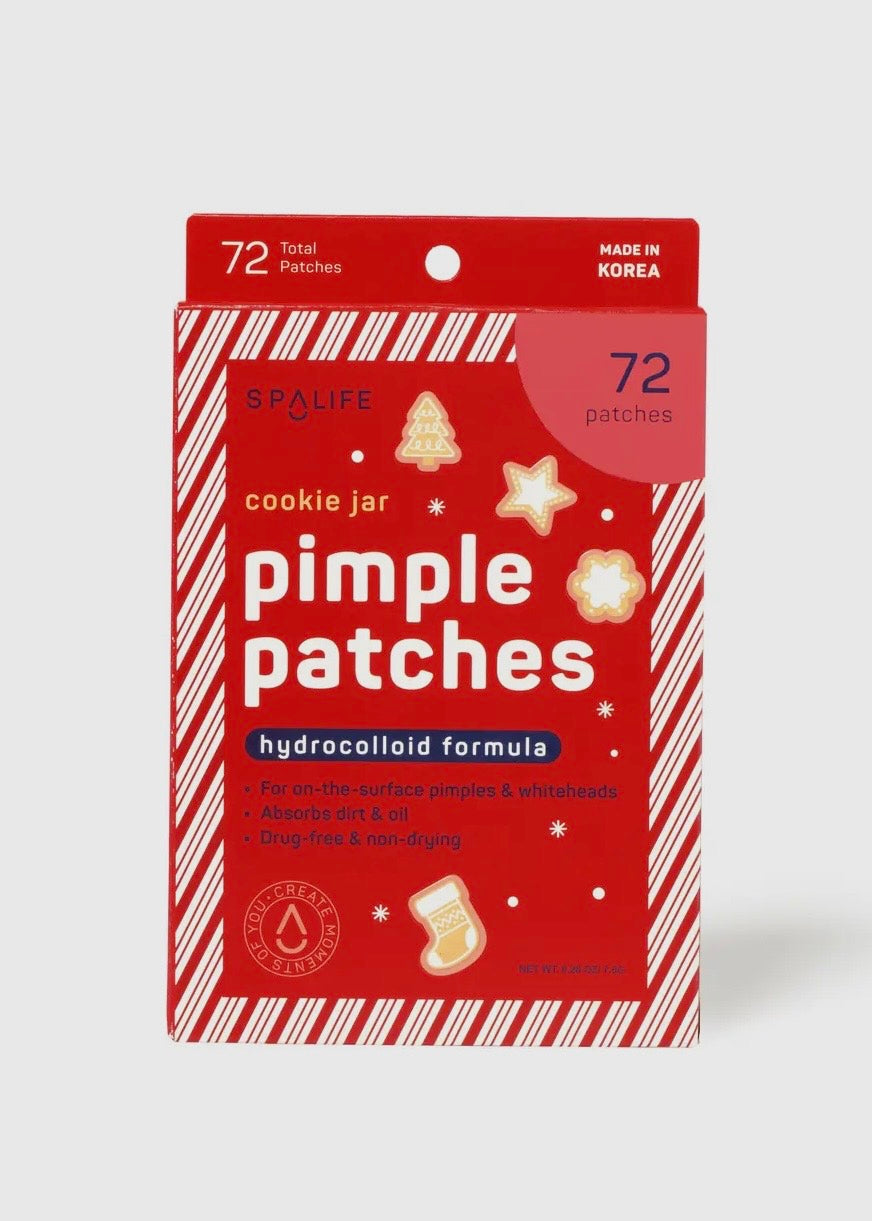 Christmas Holiday Cookie Jar Hydrocolloid Pimple Patches