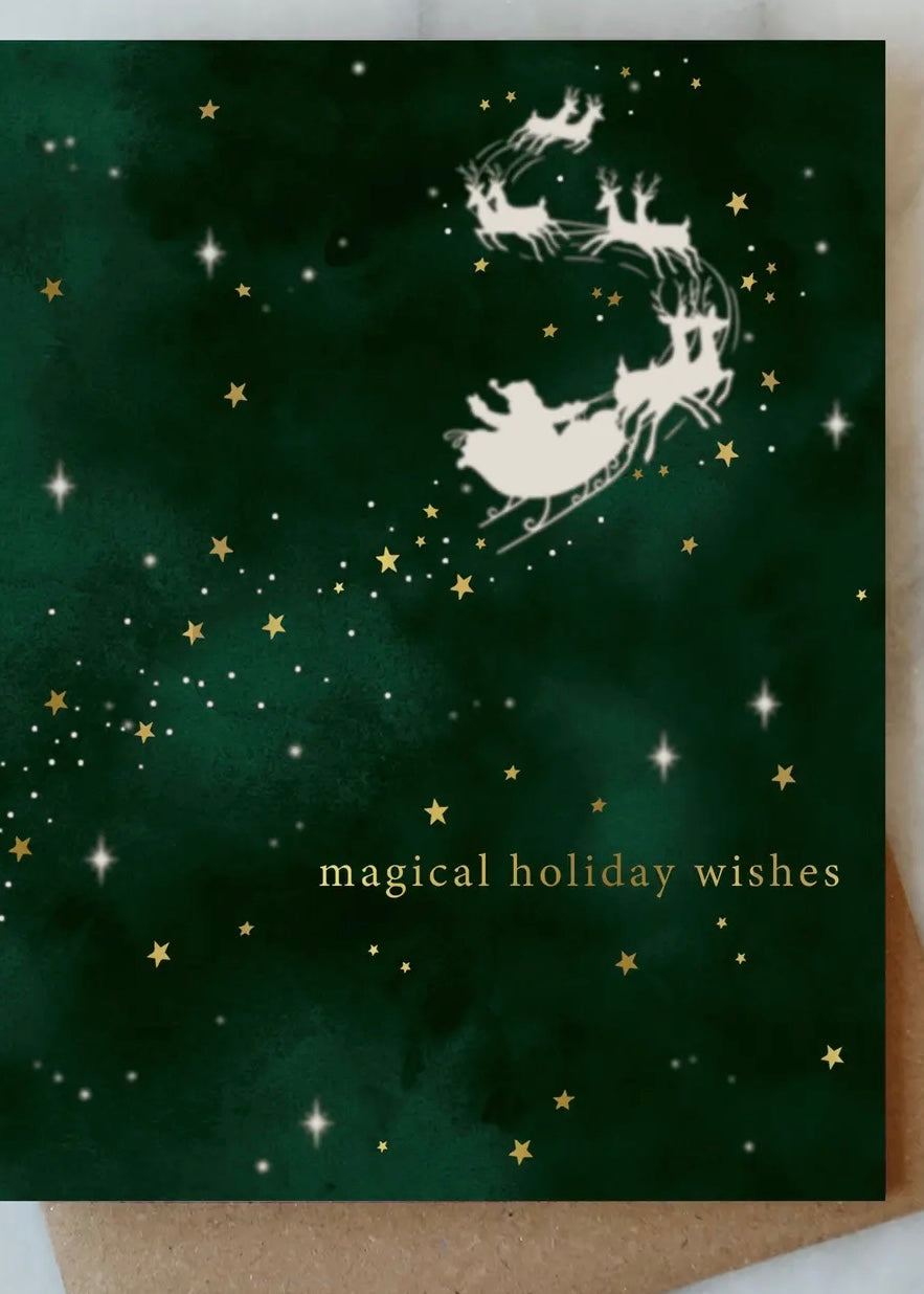 Magical Holiday Wishes Card