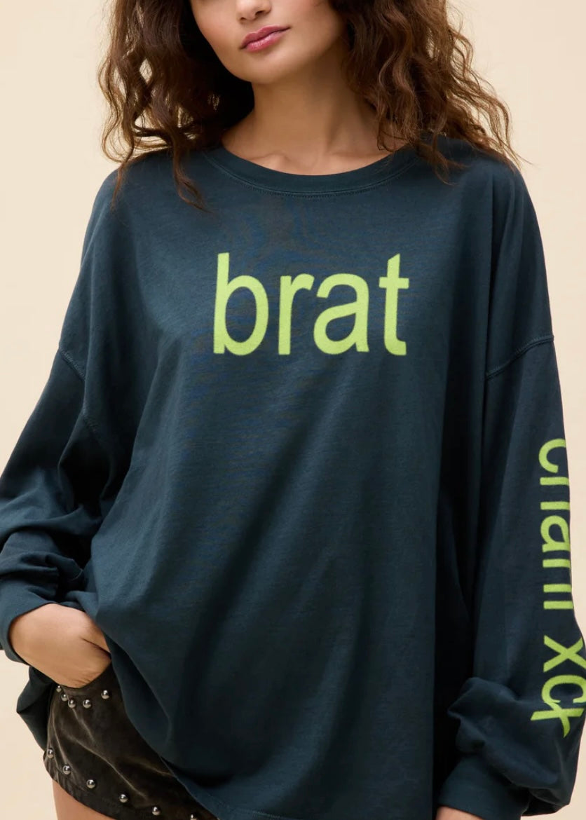 Charli XCX Brat OS Long Sleeve