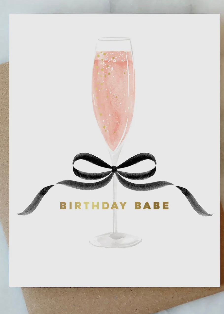 Bow Birthday Birthday Card