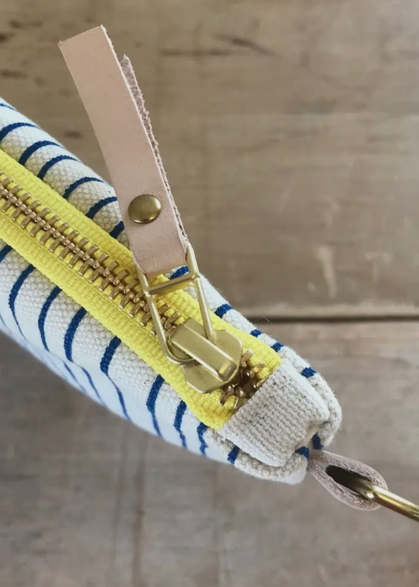 Royal Skinny Stripe Half Moon