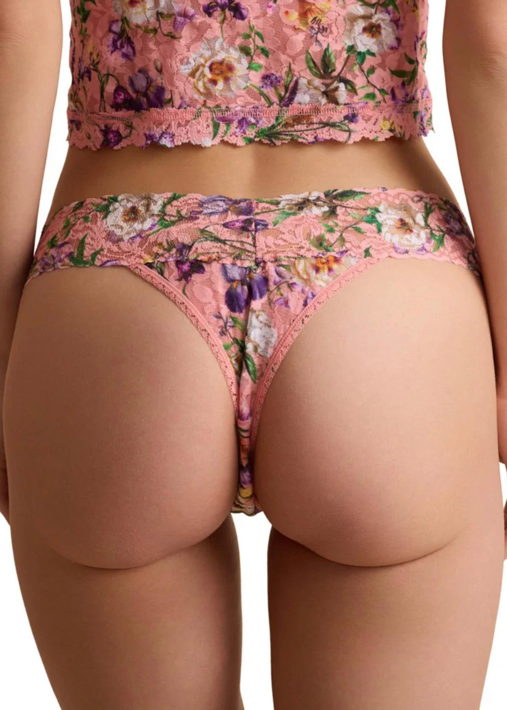 Printed Signature Lace® Thong