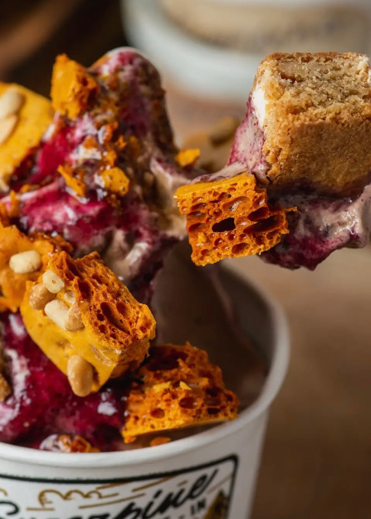 Blueberry Lavender Sundae Sauce