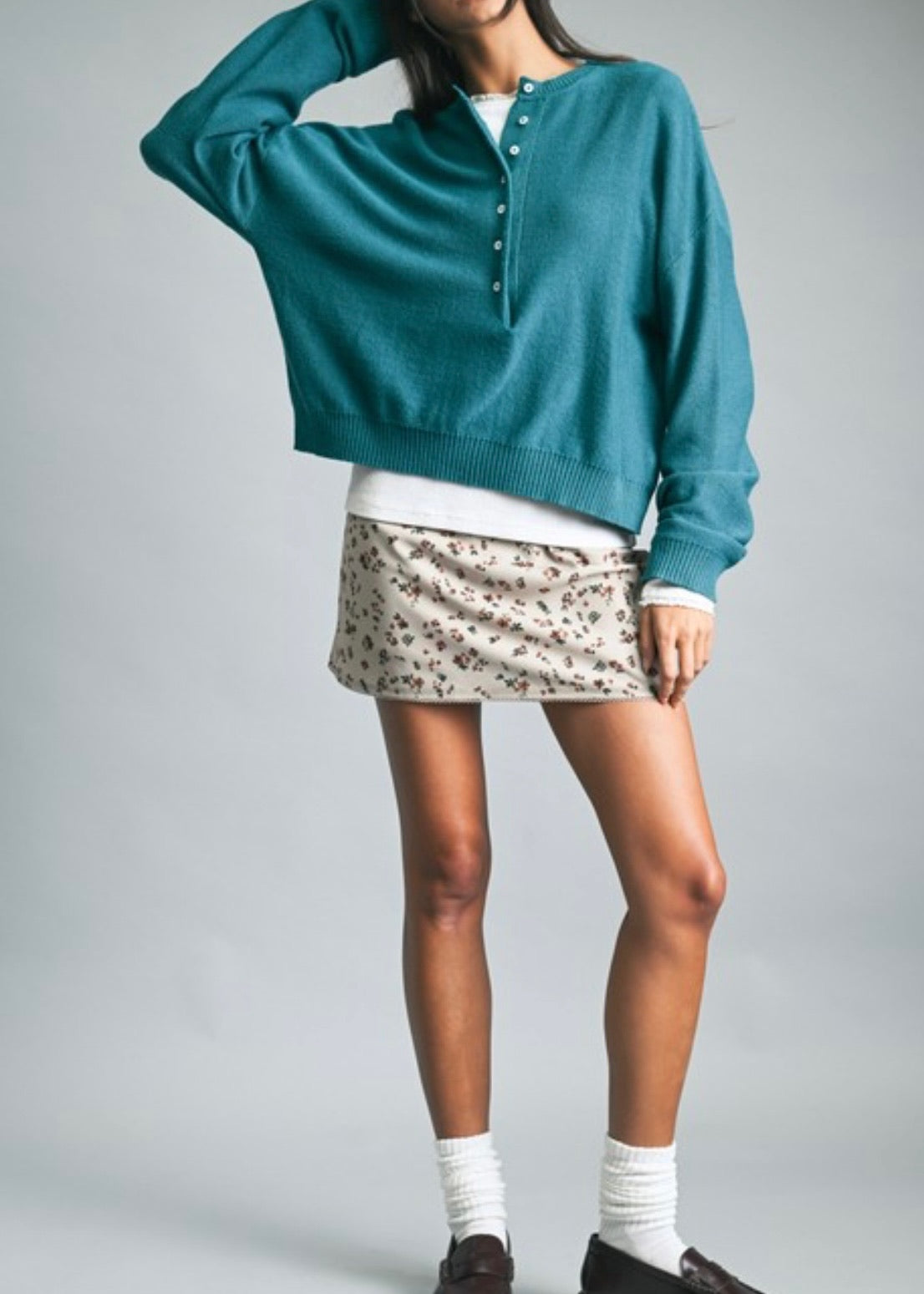 Tealy Sweater