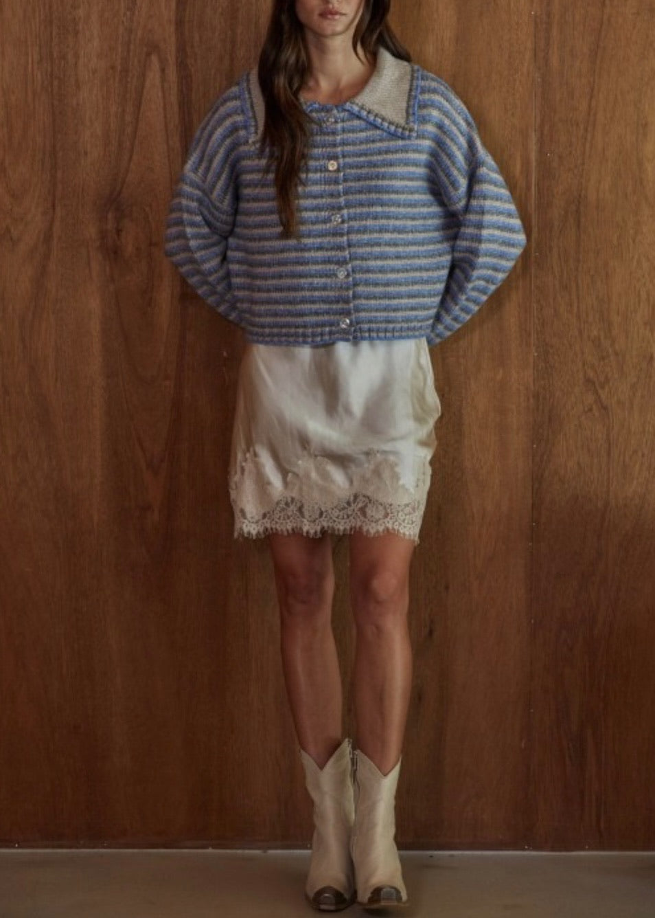 Louie Satin Skirt