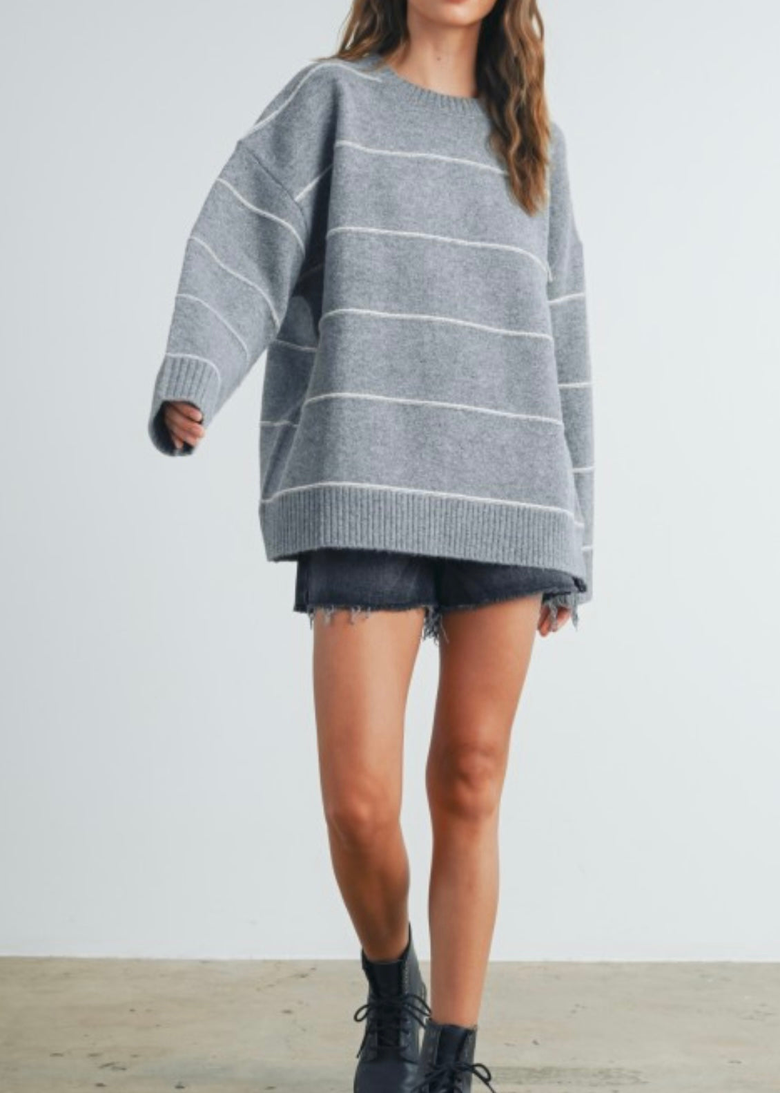 Evergreen Stripe Sweater
