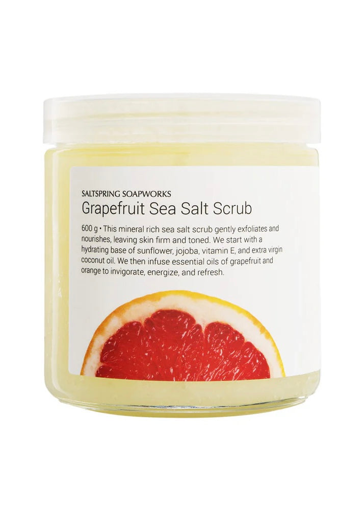 Grapefruit Sea Salt Scrub