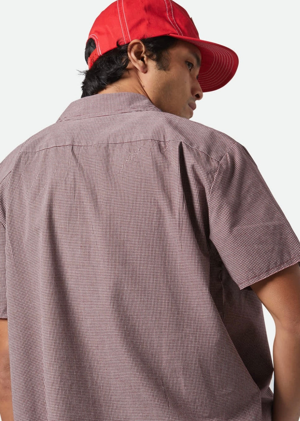 Cru Micro Plaid Short Sleeve