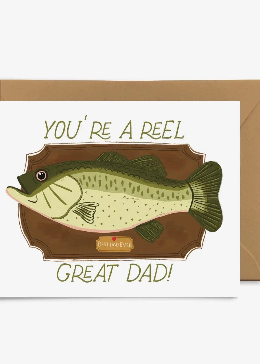 Reel Great Dad Card