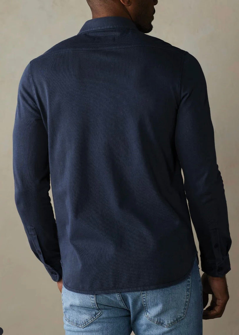 Lennox Jersey Button Up