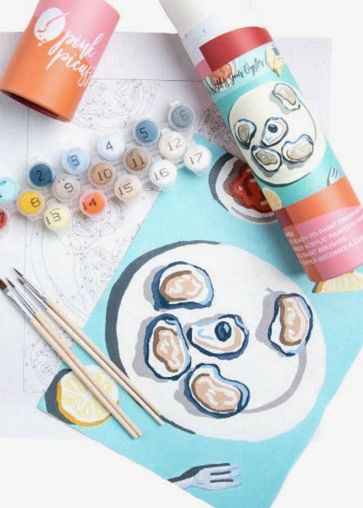 The World is Your Oyster Paint by Numbers Kit