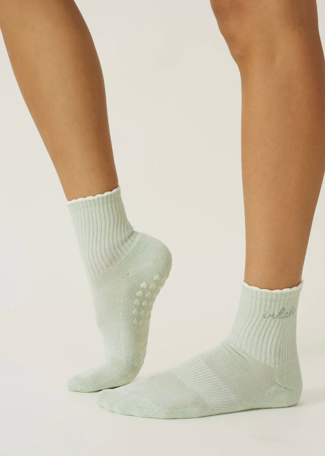 Inhale Exhale Grip Socks