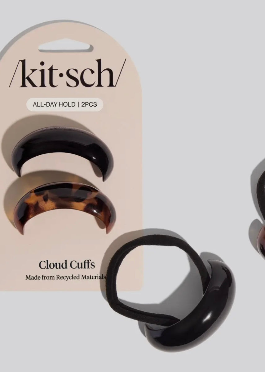 Black & Tort Cloud Cuffs