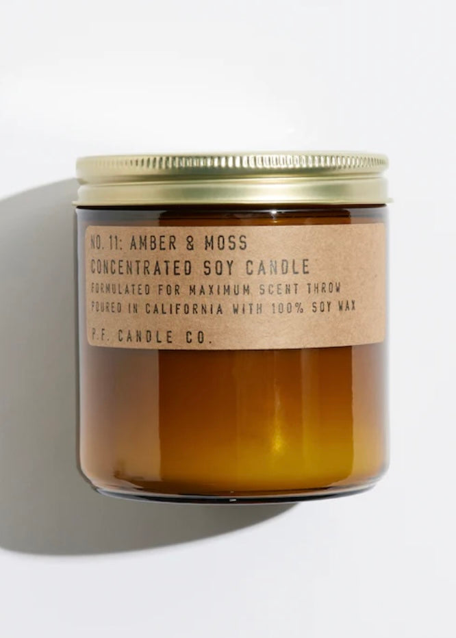 Amber & Moss Candle - Large