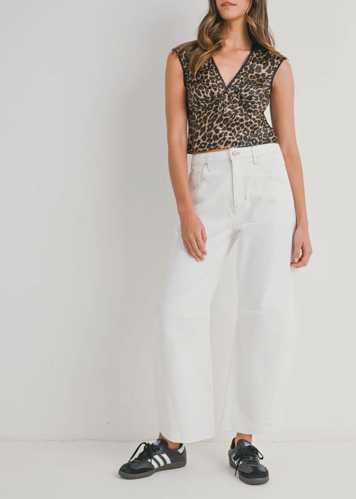 Barrel Jean w/ Seams