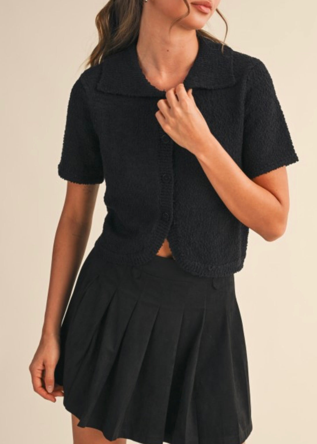 Kelsey Short Sleeve Cardigan