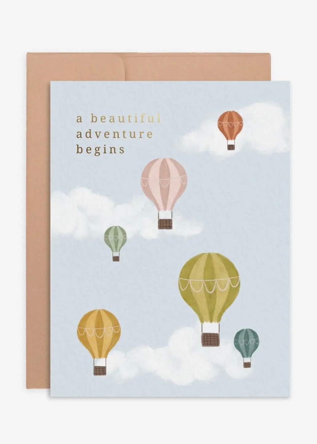 Hot Air Balloons Card