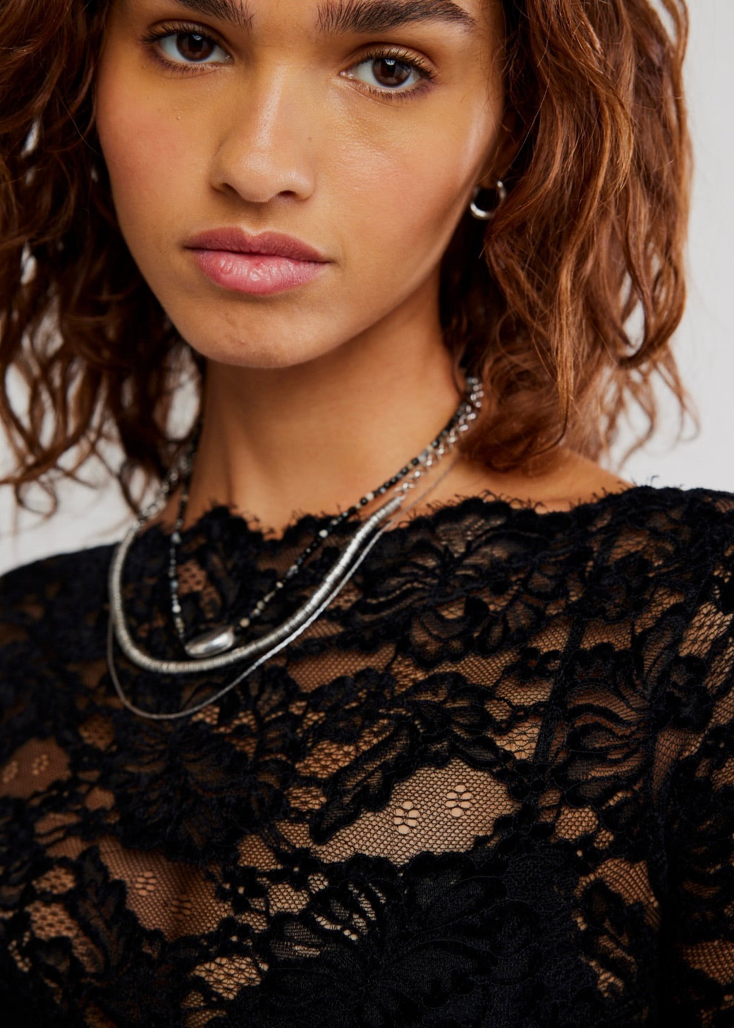 Raising Eyebrows Lace Top