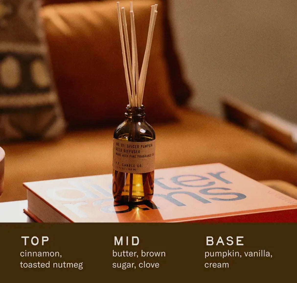 Spiced Pumpkin Reed Diffuser - 4oz