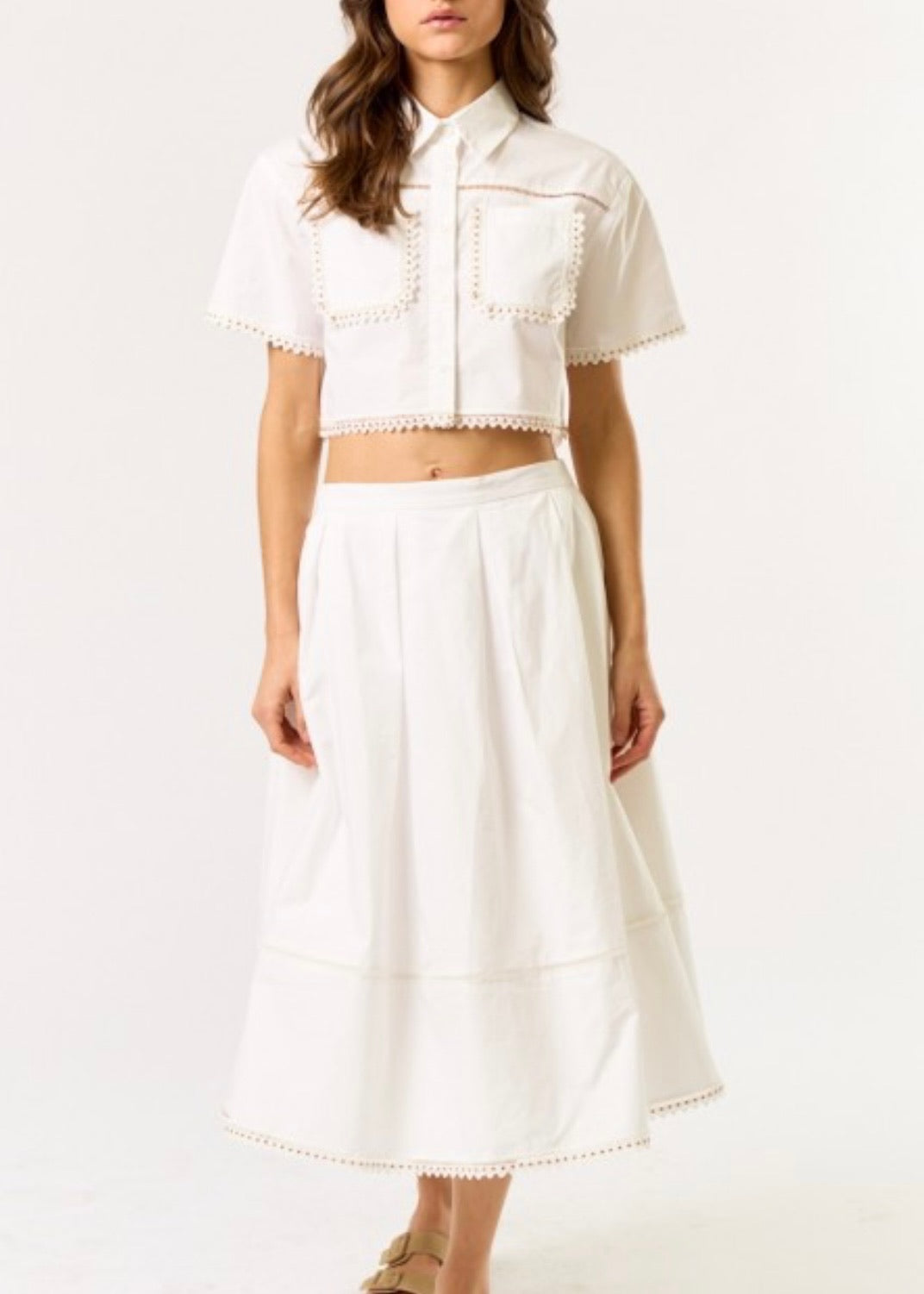 Rosie Studded Maxi Skirt