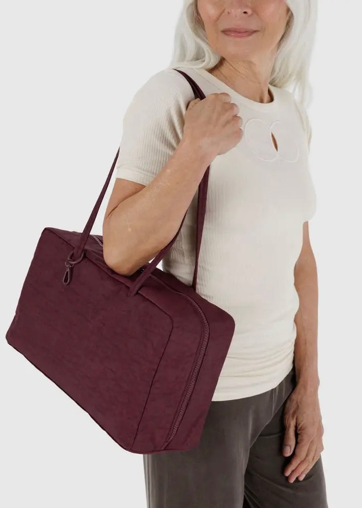 Medium Nylon Bowler Bag