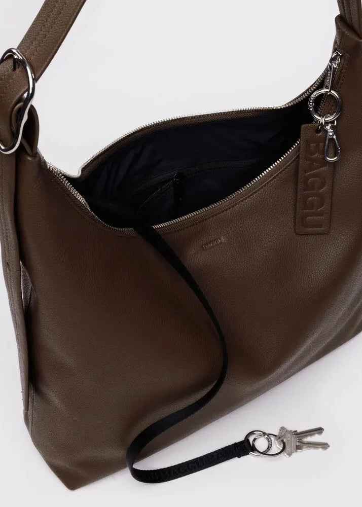 Recycled Leather Shoulder Bag