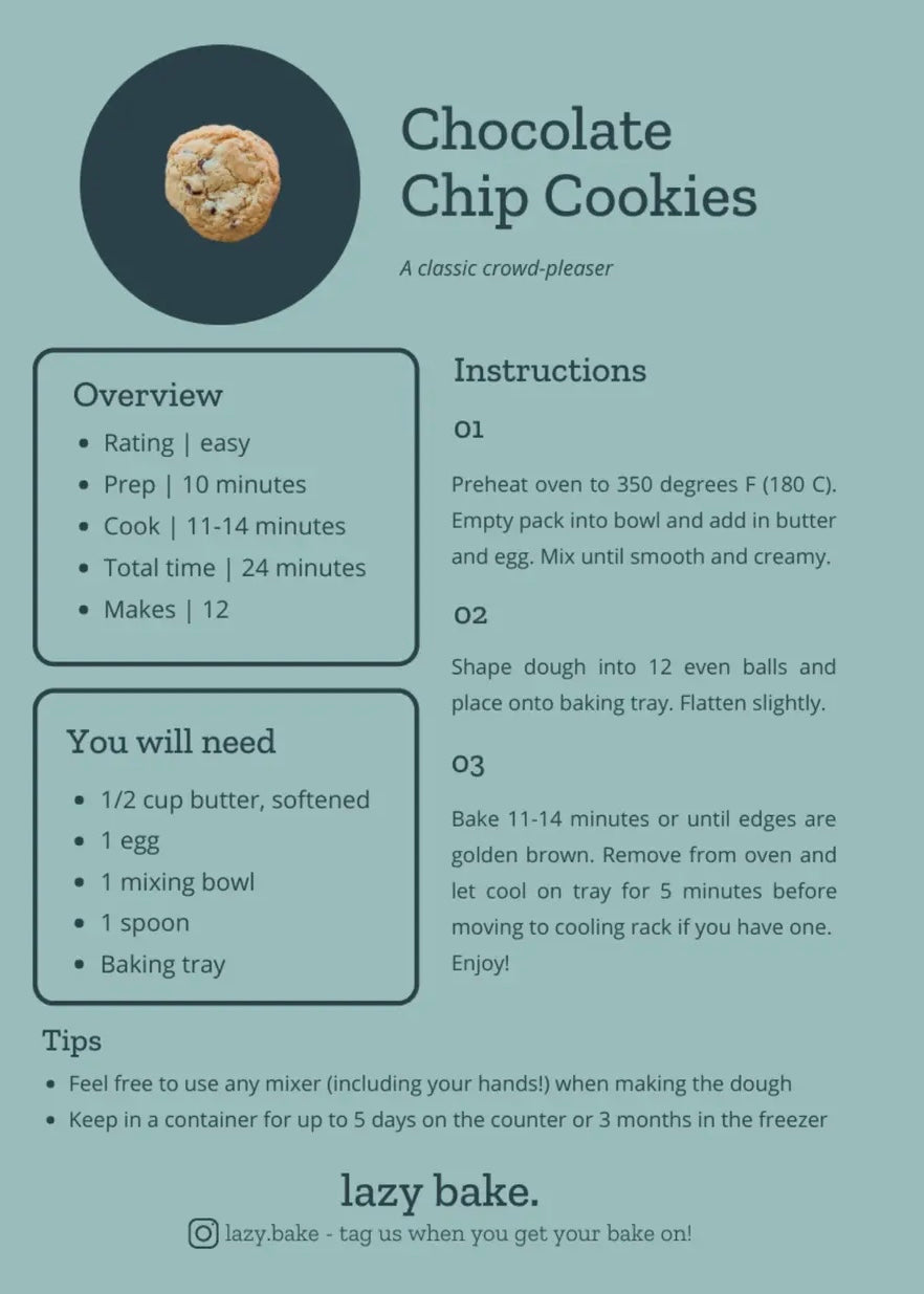 Chocolate Chip Cookies