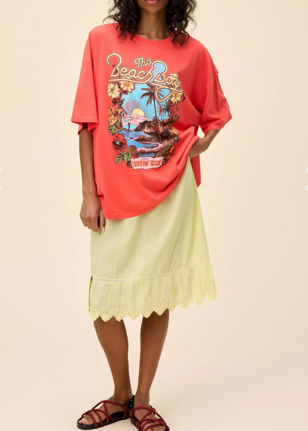 The Beach Boys Surfin USA 1963 OS Tee