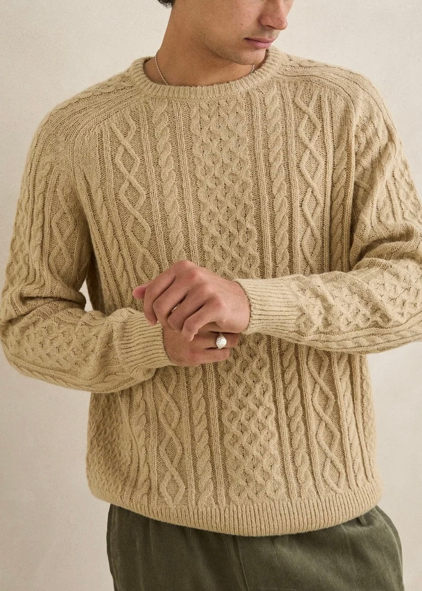 Mohair Fishermans Knit