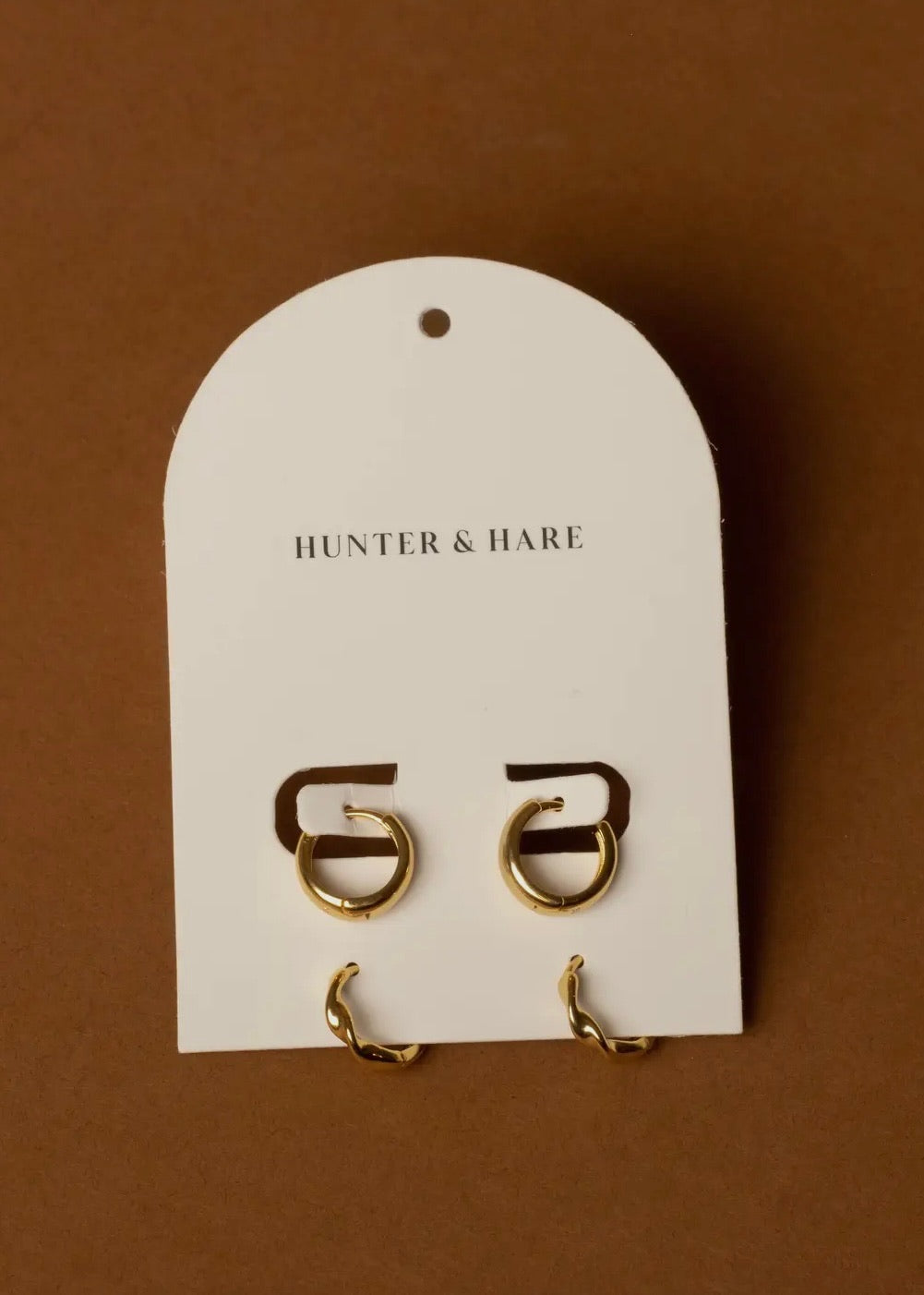 Rory Rope Twist and Thick Earring Set