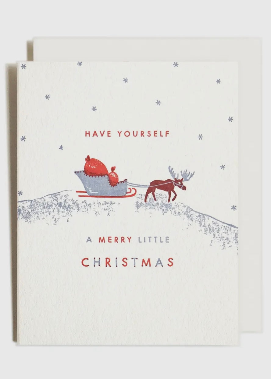 Little Christmas Moose