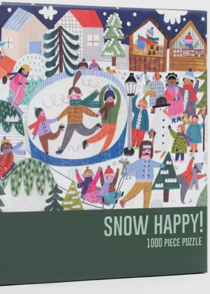 Snow Happy 1000 Piece Puzzle