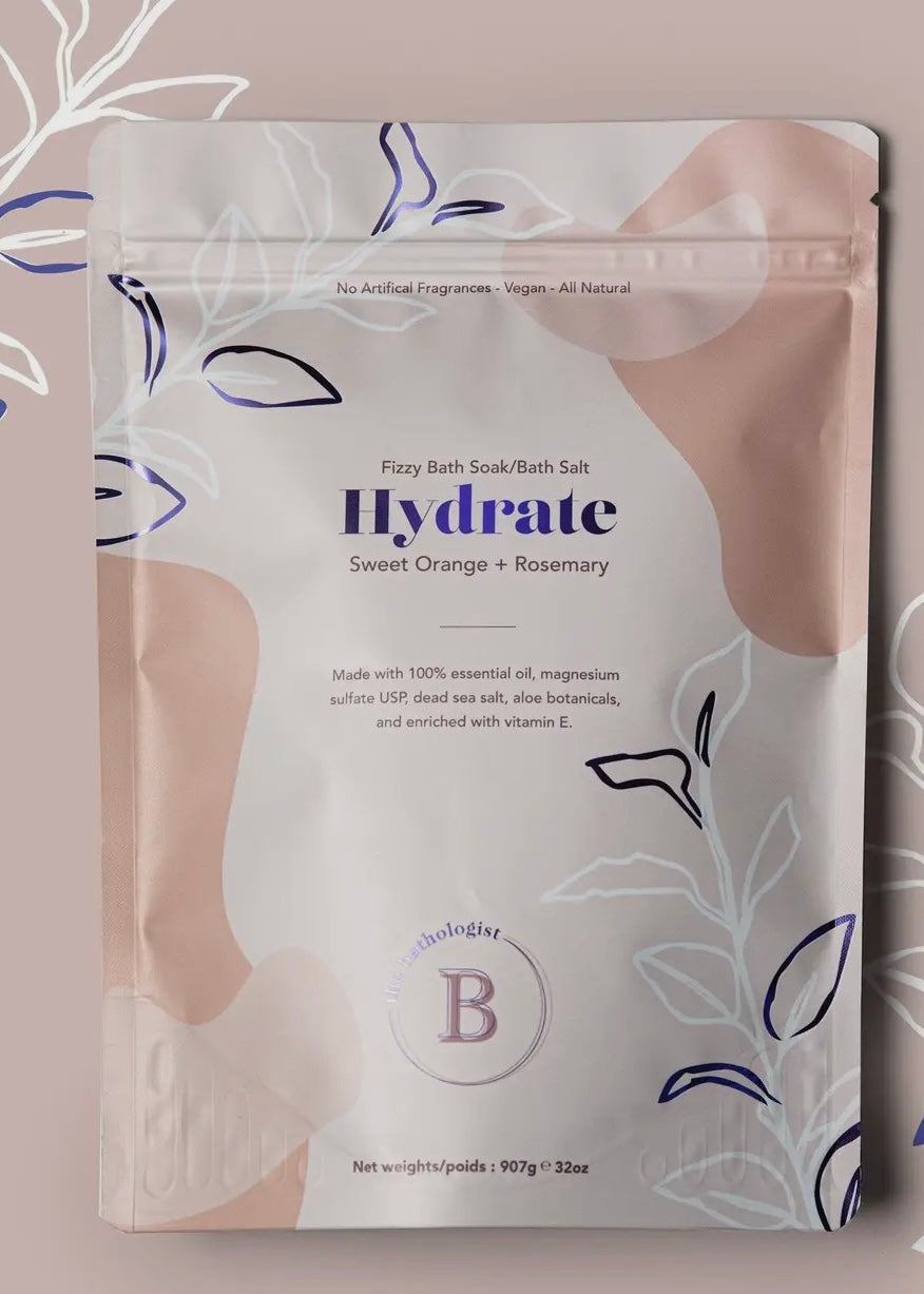 The Bathologist Hydrate Fizzy Bath Soak