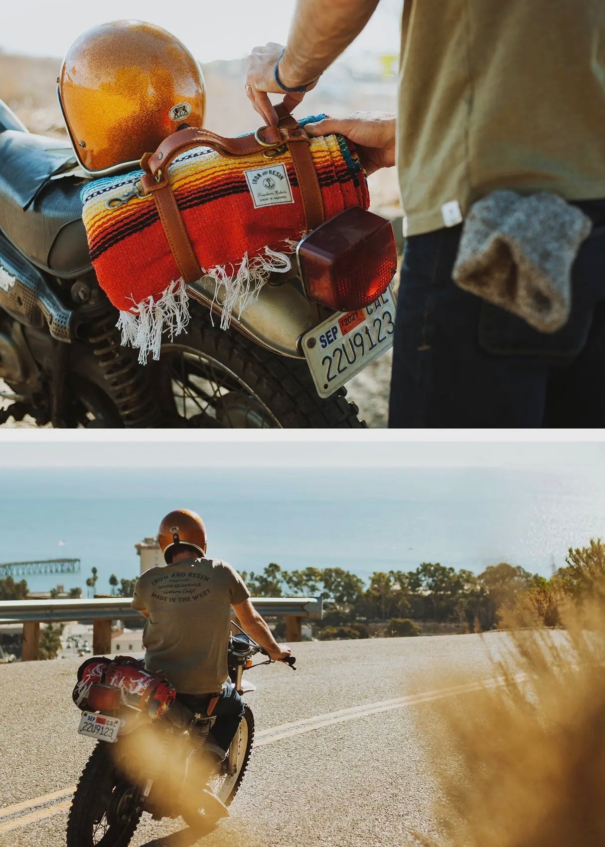 Leather Blanket Roll