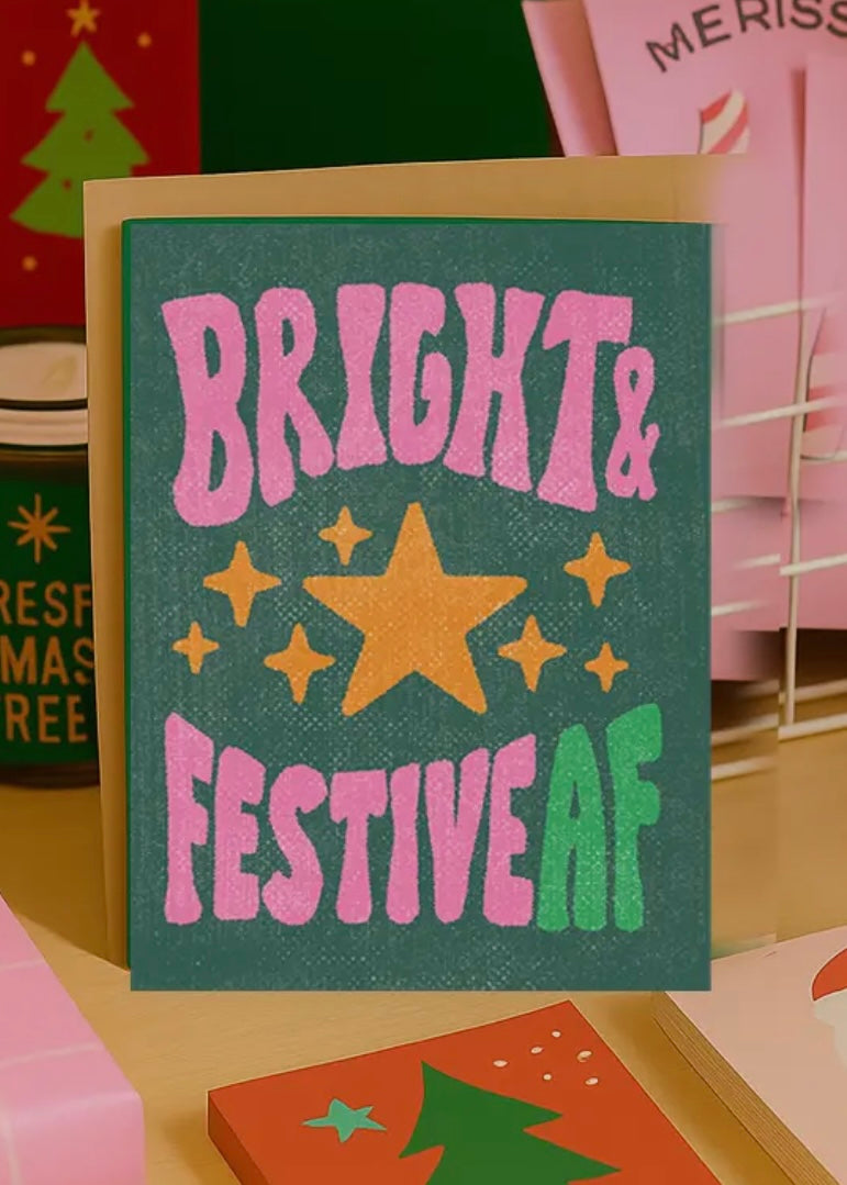 Bright & Festive Card