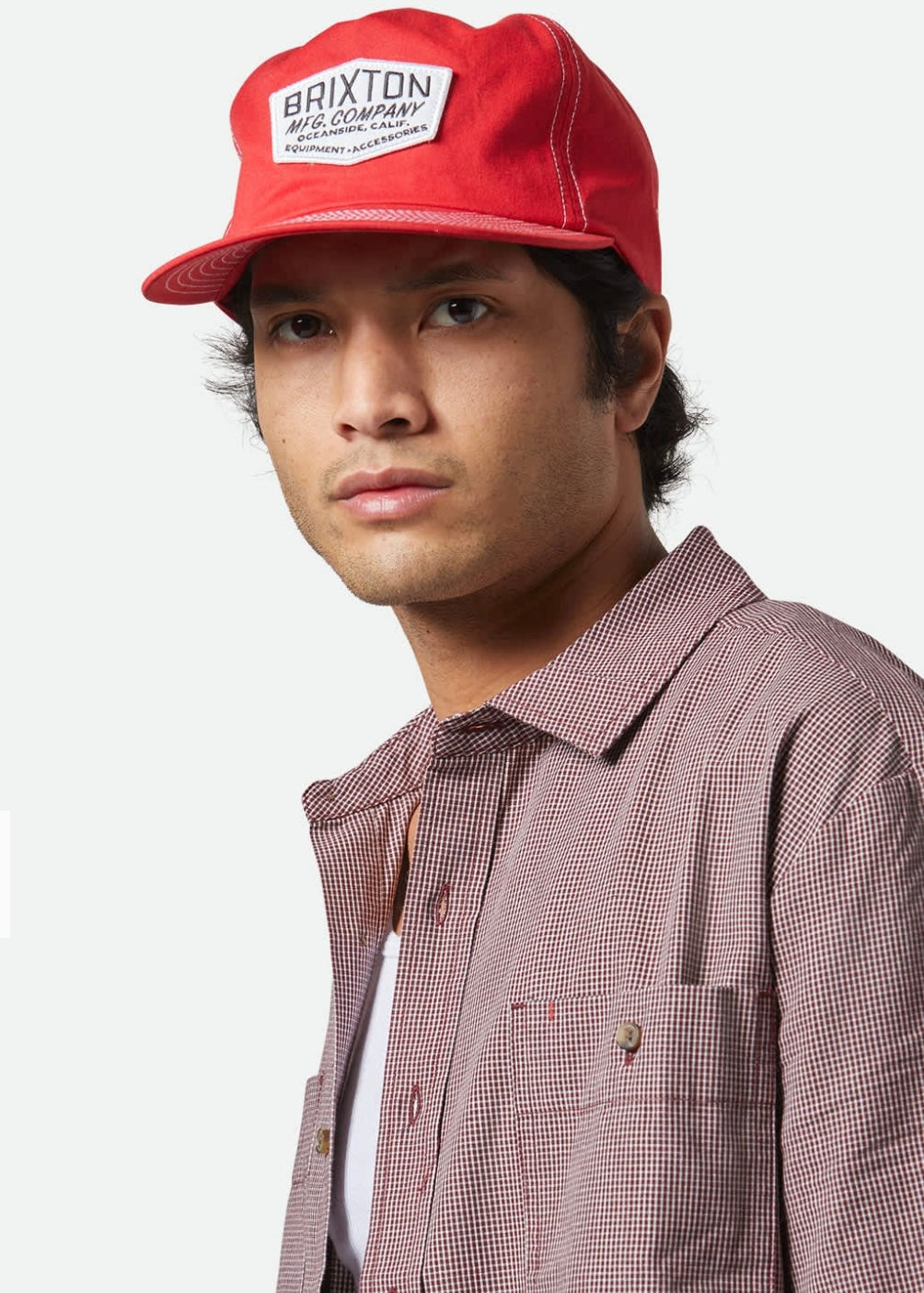 Cru Micro Plaid Short Sleeve