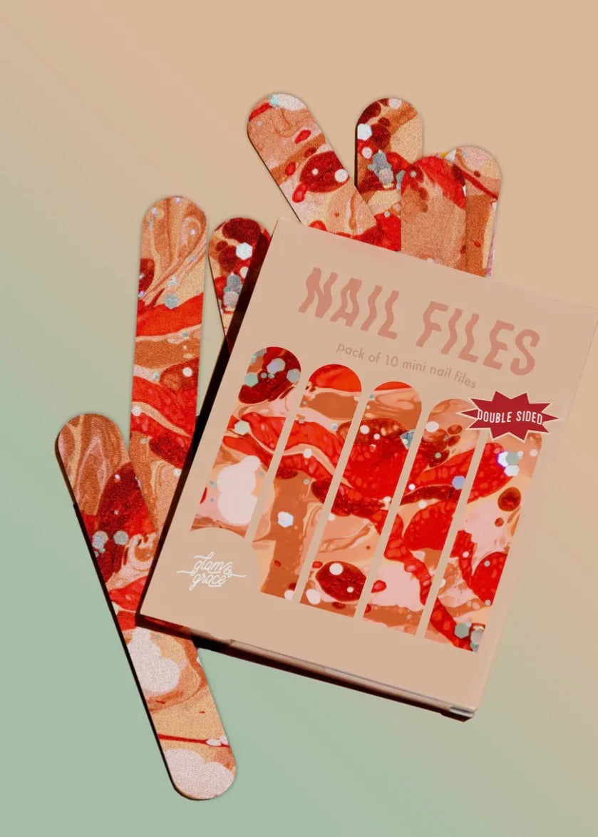 Holiday Swirl Nail Files