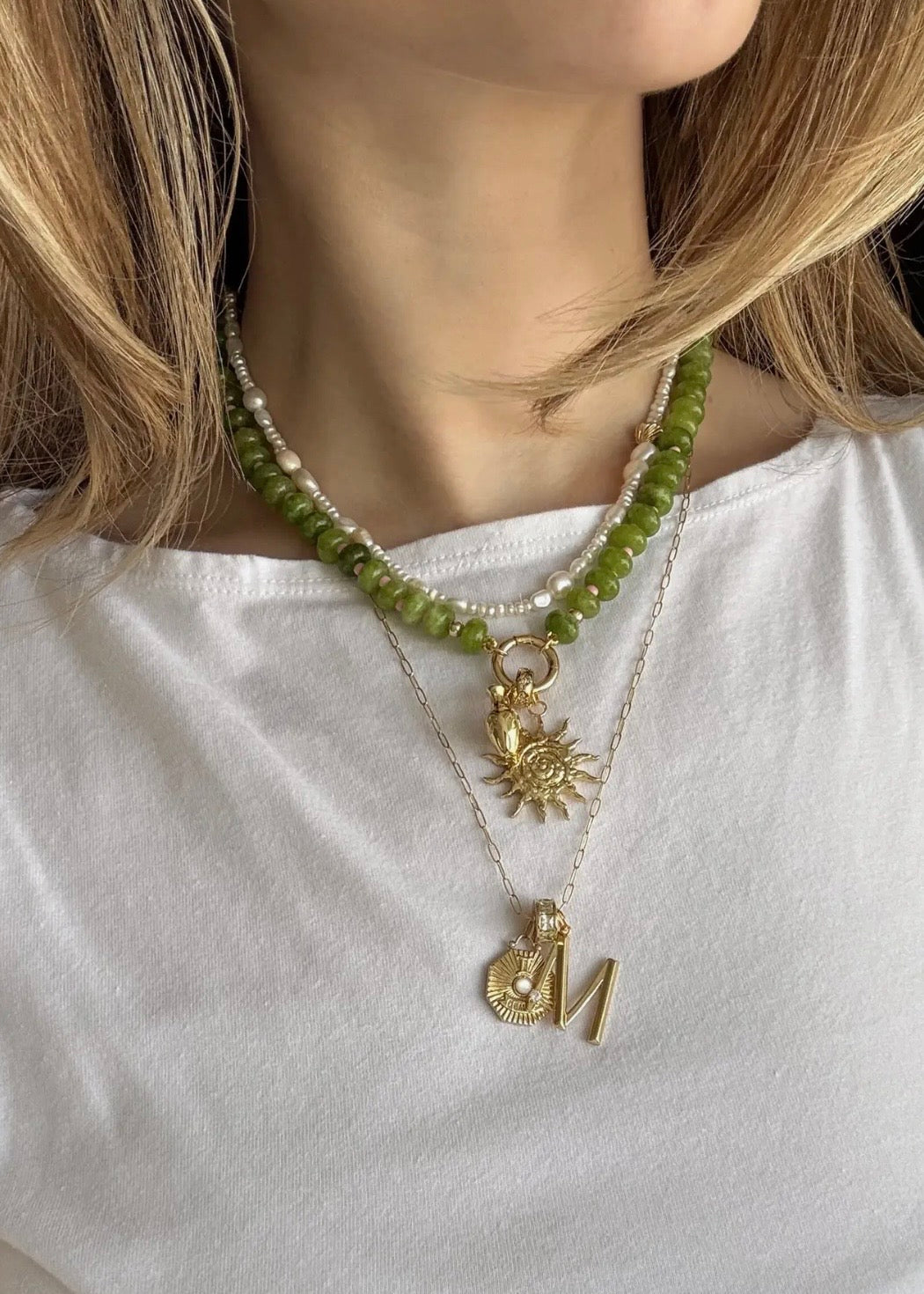 Macey Gemstone Necklace