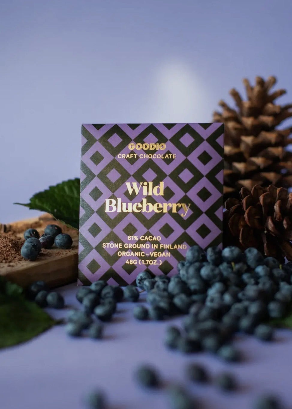 61% Wild Blueberry Chocolate