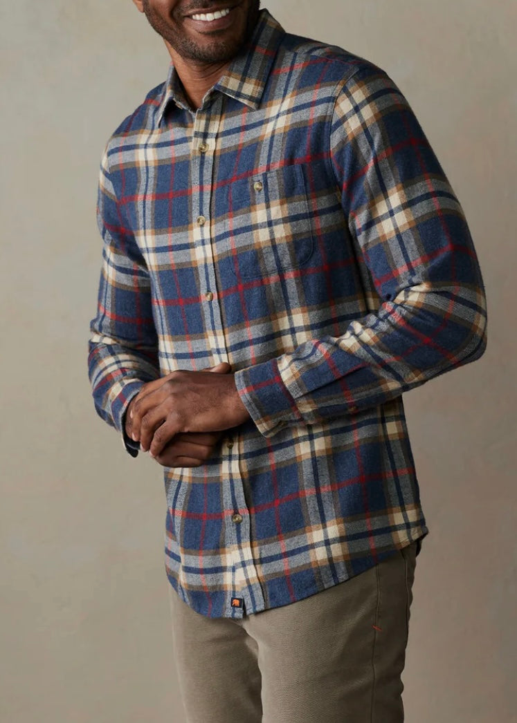 Hudson Double Brushed Henley